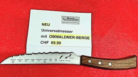 Neu bei uns erhältlich Universalmesser mit OBWALDNER-BERGE